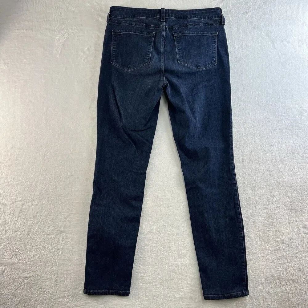 NYDJ 12 Ami Skinny Legging Jeans‎ Mid Rise Lift Tuck Tech Women’s Stretch Blue